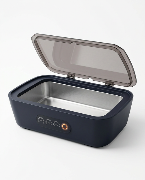 Ultrasonic Jewelry & Glasses Cleaner – Precision Deep Cleaning Device for Everyday Essentials