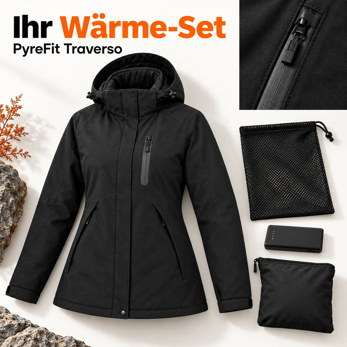 PyreFit Traverso – Inhalt des Essentiel-Packs