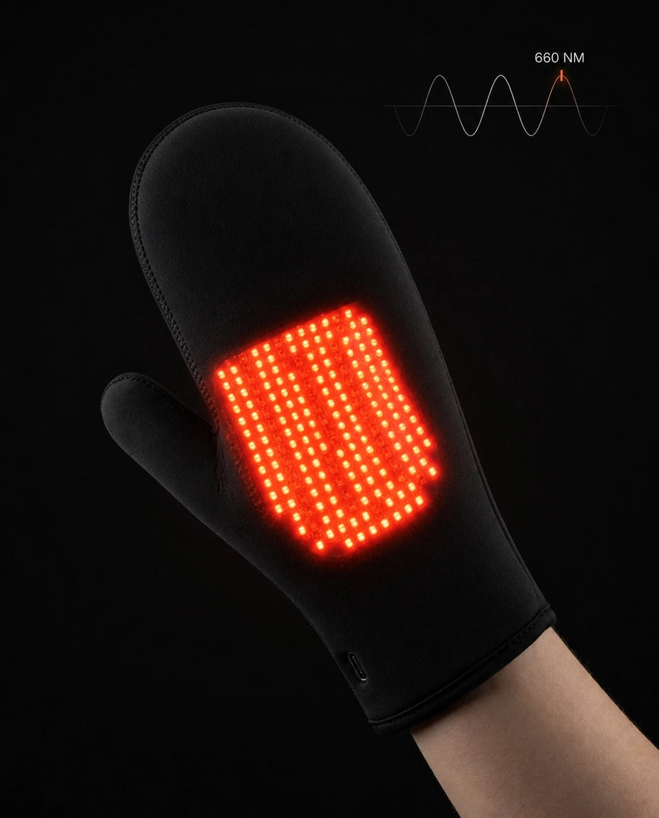 red light Red Light Heating Gloves