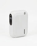 White ultrasonic essential oil aroma diffuser, studio shot on white