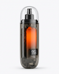 Translucent nose and ear trimmer glowing orange with 95 percent LED display