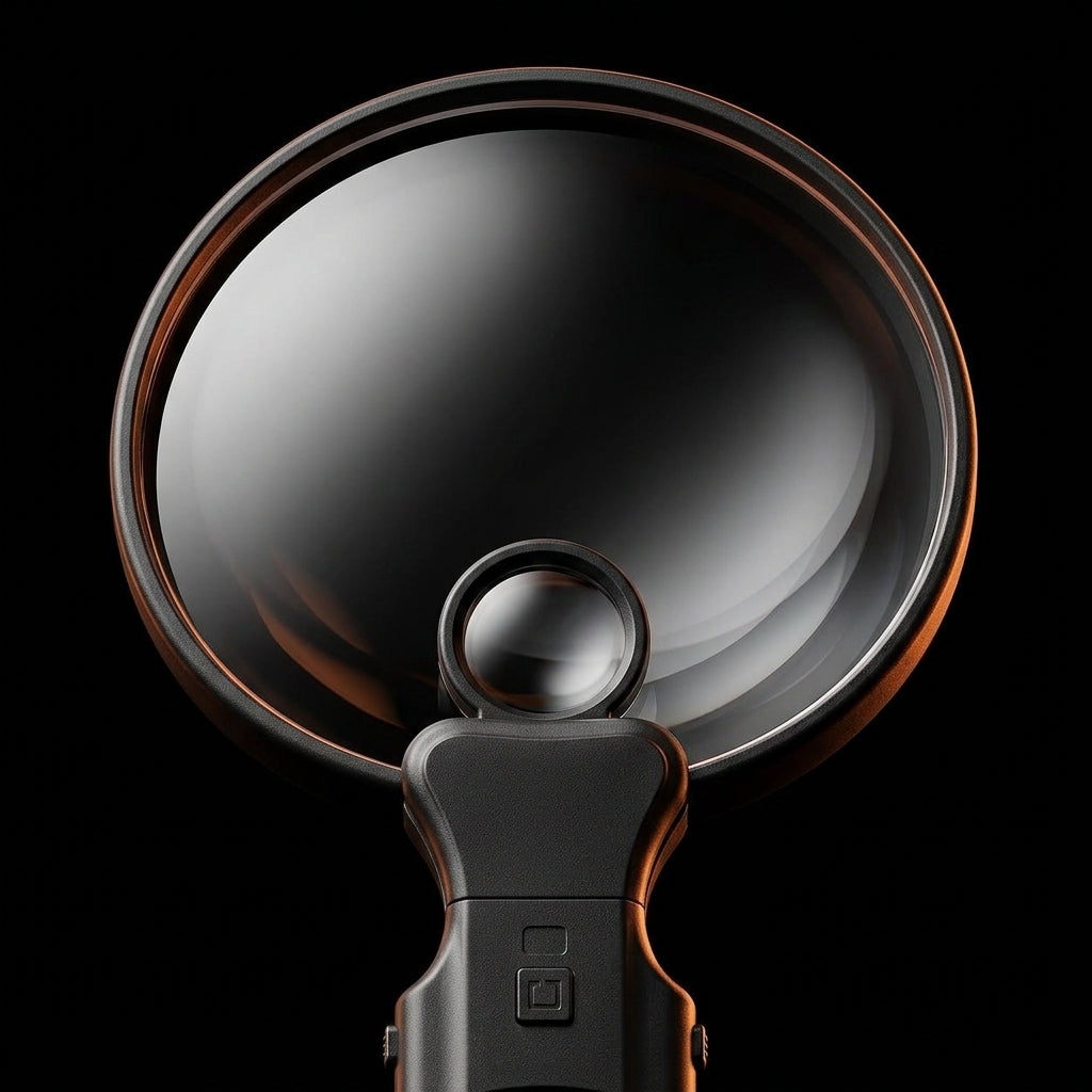 Macro of the main 3X lens and detachable high-power secondary lens
