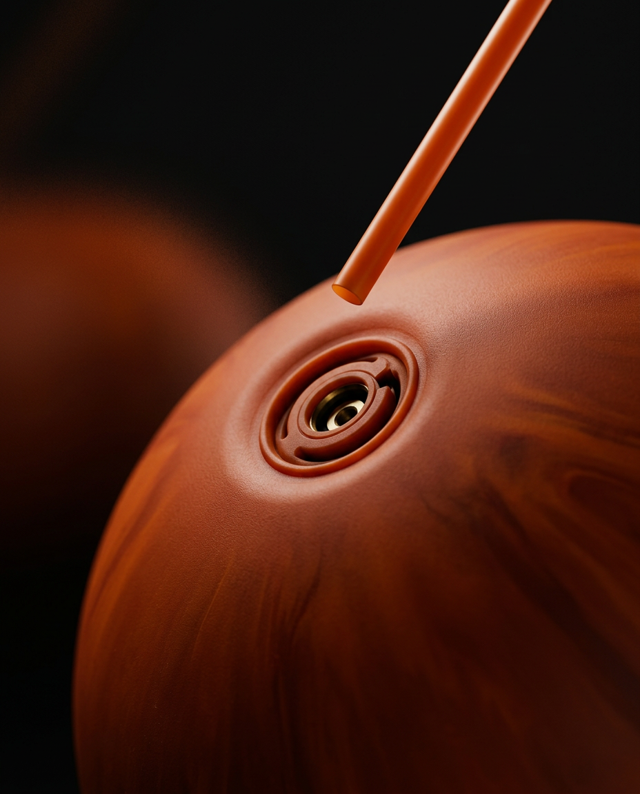 Macro of inflation valve with straw adjusting the mobility ball firmness