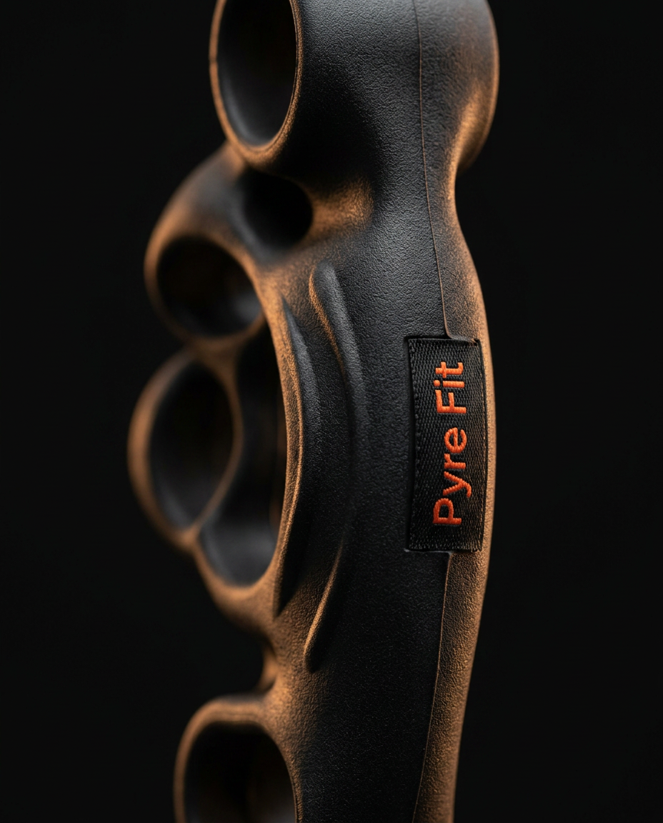 Macro of the black silicone toe separators from the pilates set