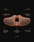 Tech specs infographic of the bike saddle with dimensions and labeled features
