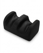 Black foot massager variant, angled studio shot on white
