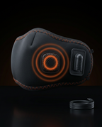 Comfort mask with concentric rings showing the massage vibration mode