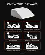Six use cases for the leg wedge: recovery, prenatal, post-surgery and more