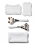 What's in the box: two heart-head eye tools, two storage trays and polishing cloth