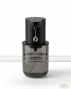 Touchless dispenser in droplet style releasing a single liquid soap drop
