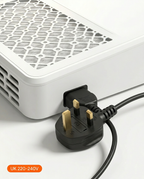 Nail dust collector with UK 220-240V three-pin plug cord