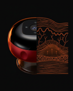 Cross-section graphic showing how the cupping massager lifts skin and tissue