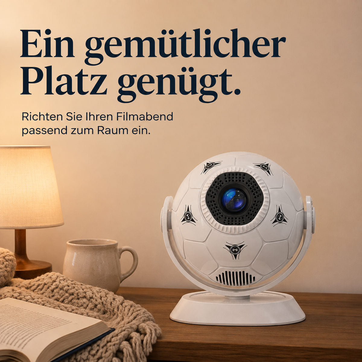 Magcubic HY300F – Ein gemütlicher Platz genügt.