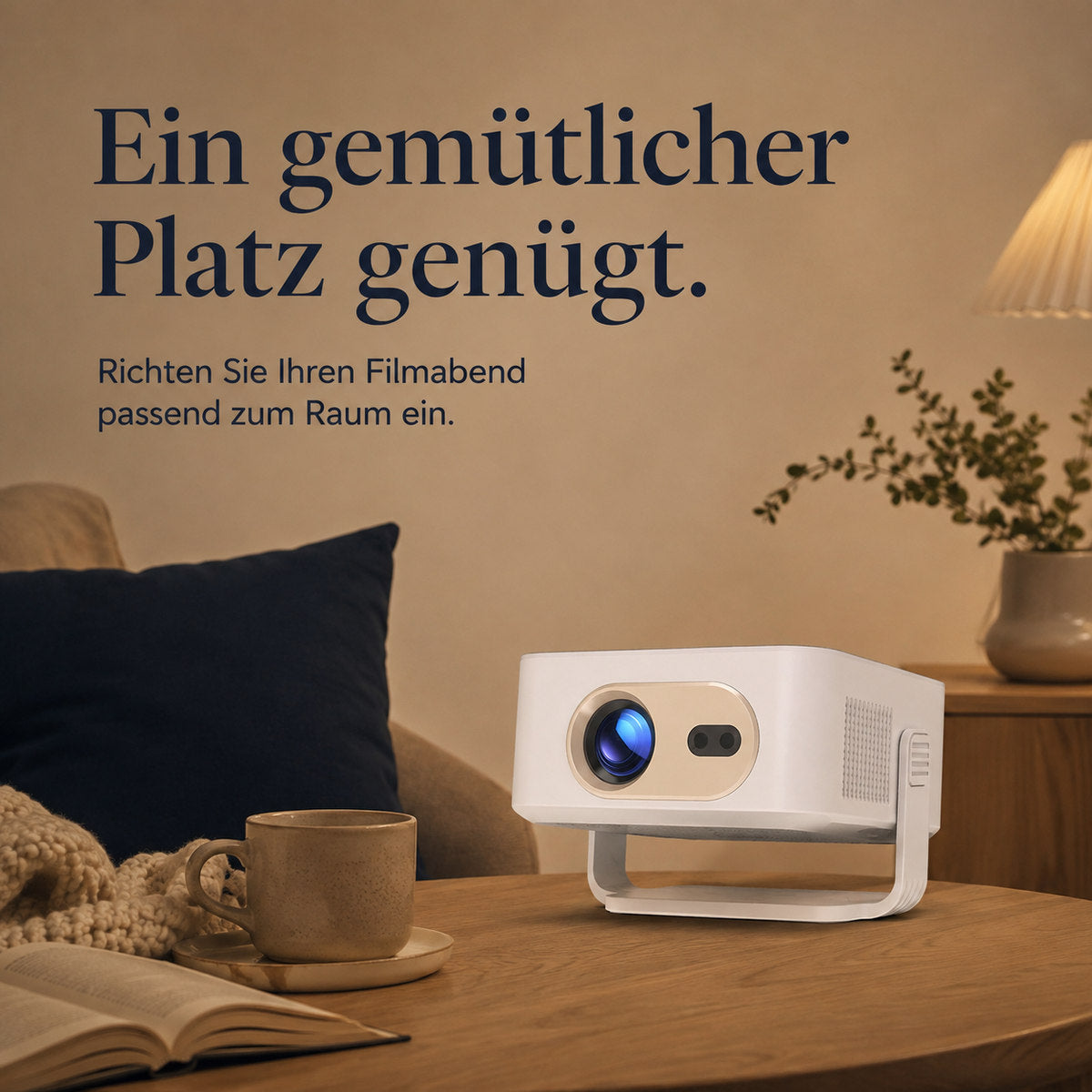 Magcubic HY300GT – Ein gemütlicher Platz genügt.