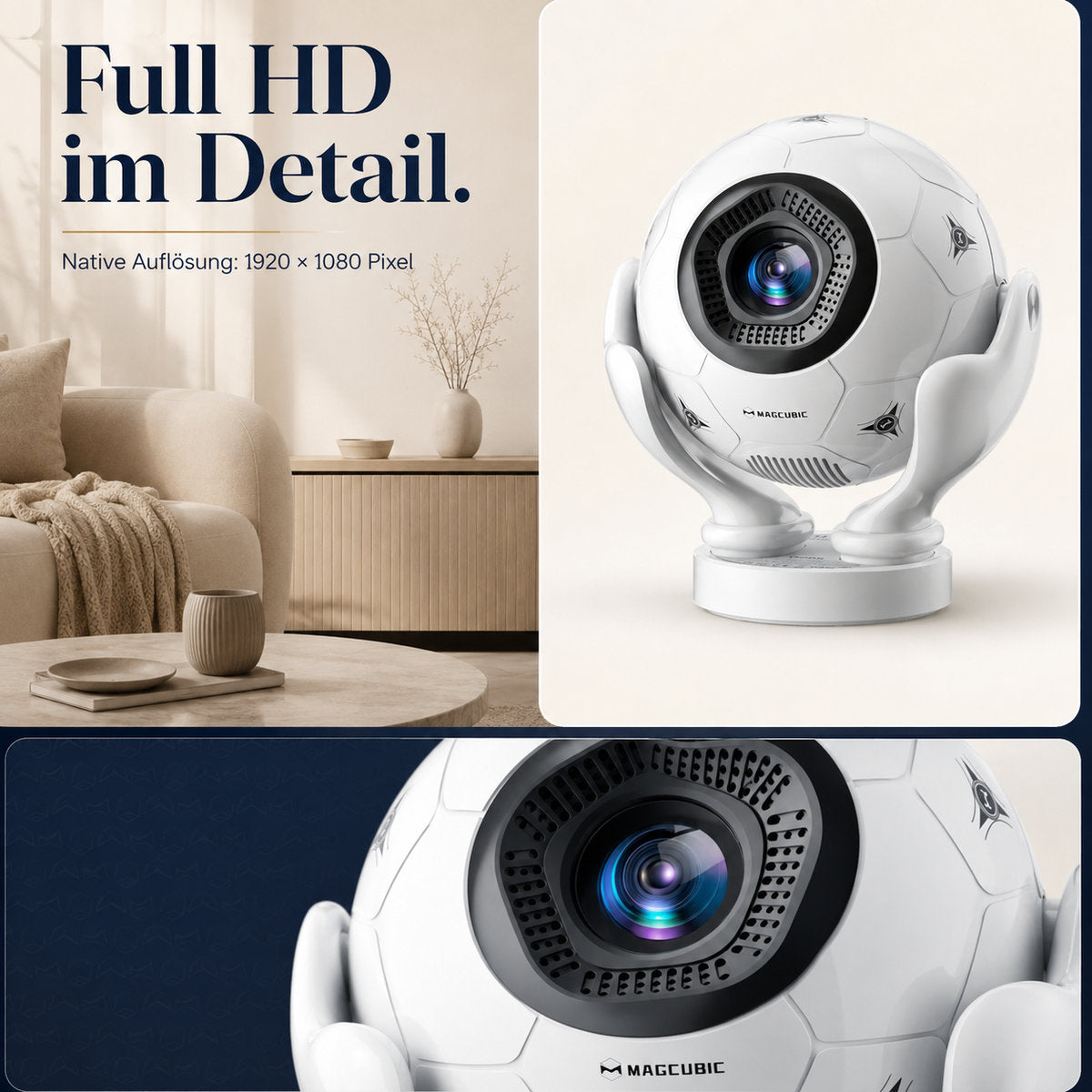 Magcubic HY320F – Full HD im Detail.