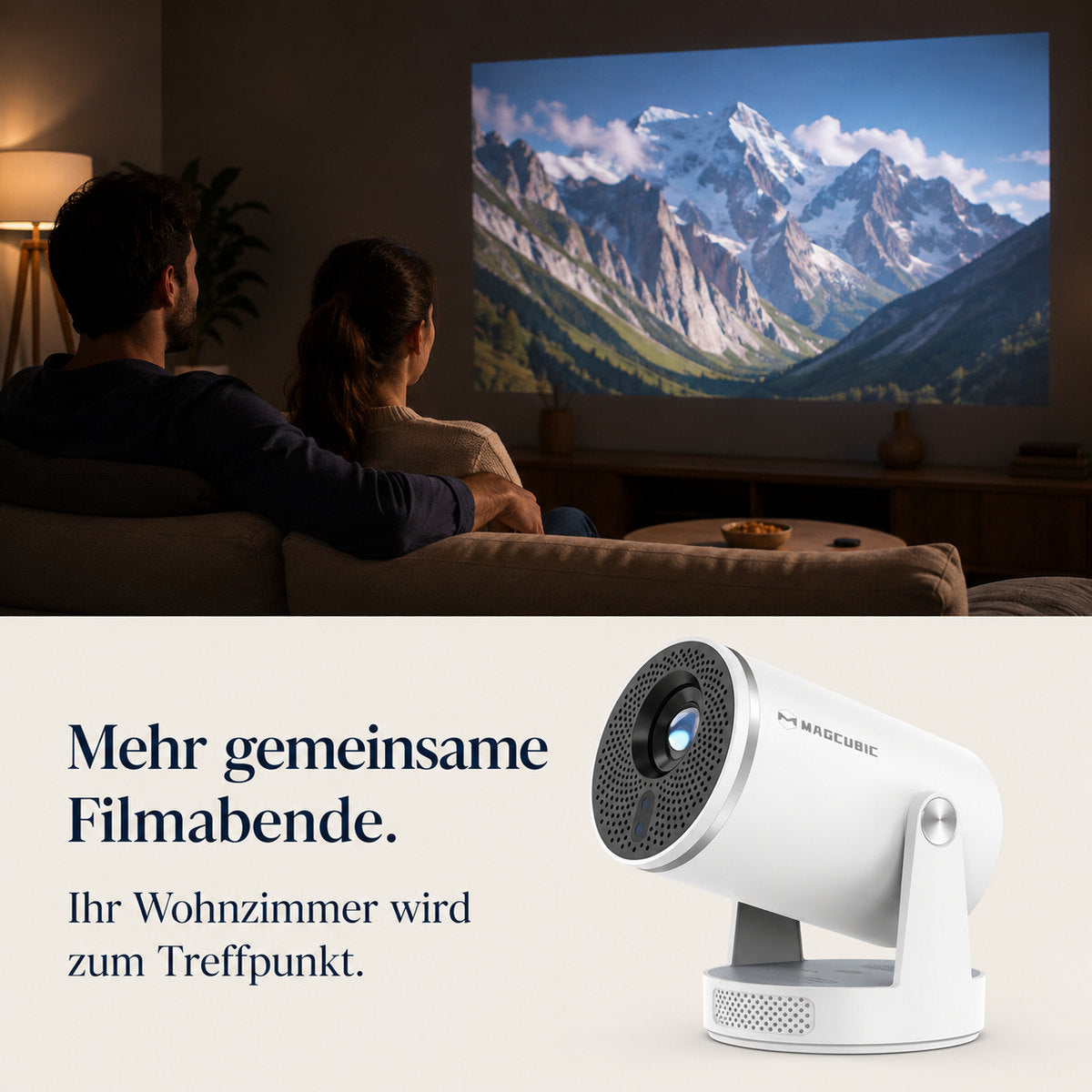 Magcubic HY320Pro – Mehr gemeinsame Filmabende.