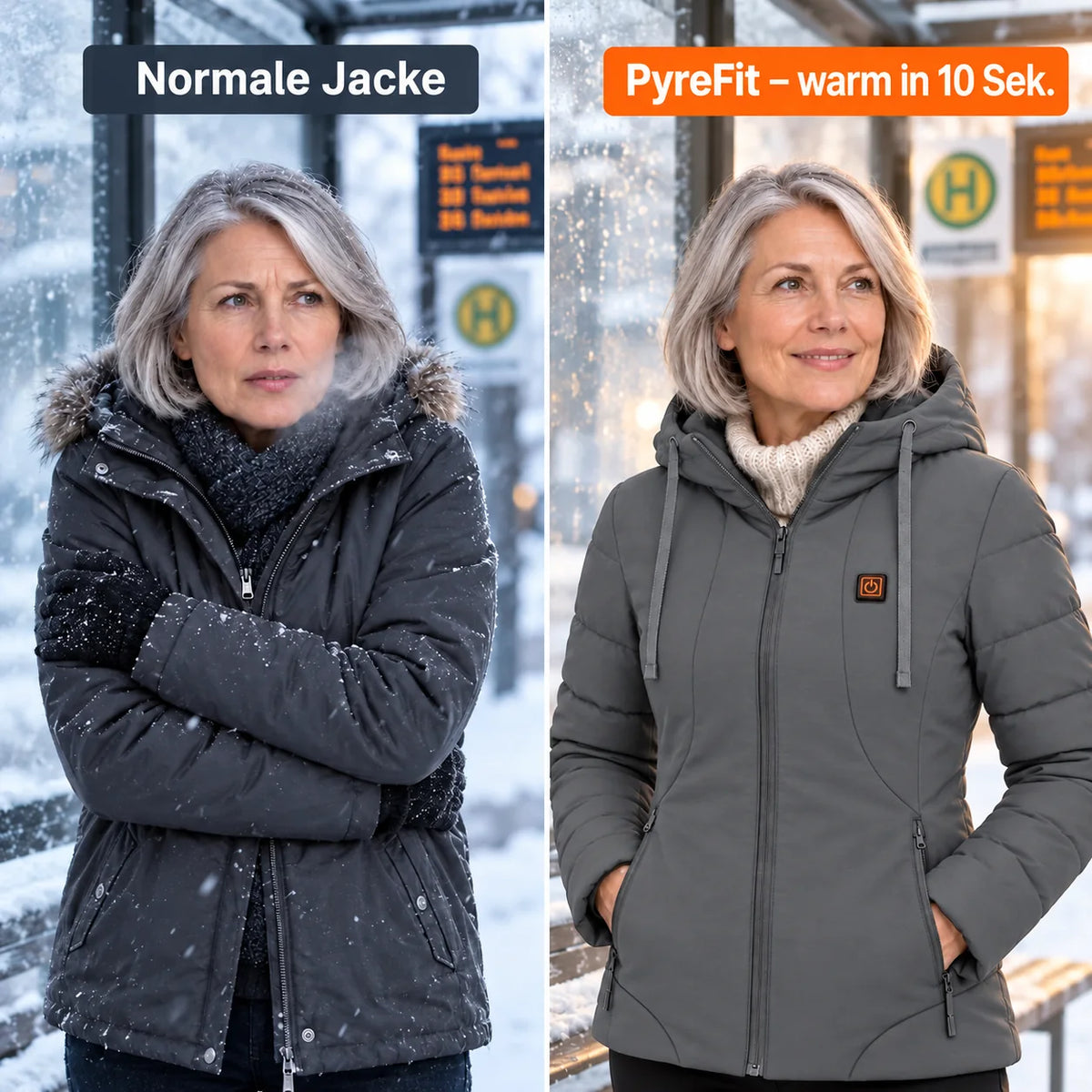 PyreFit Alpina in Grau – Vergleich