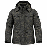Beheizbare Herrenjacke in Camouflage PyreFit Alpino, Produktansicht ohne Model