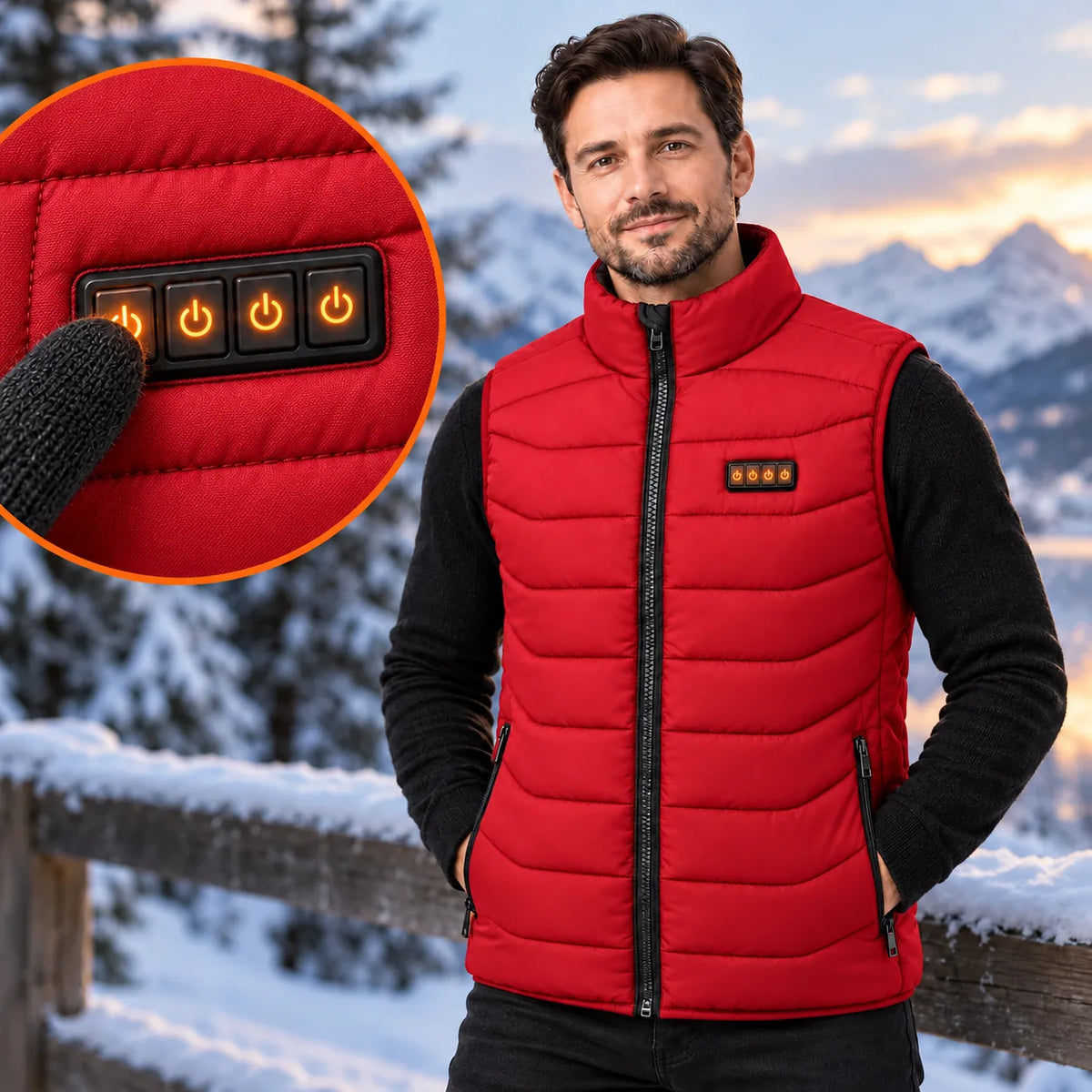PyreFit Aurina in Rot – Bedienung im Detail