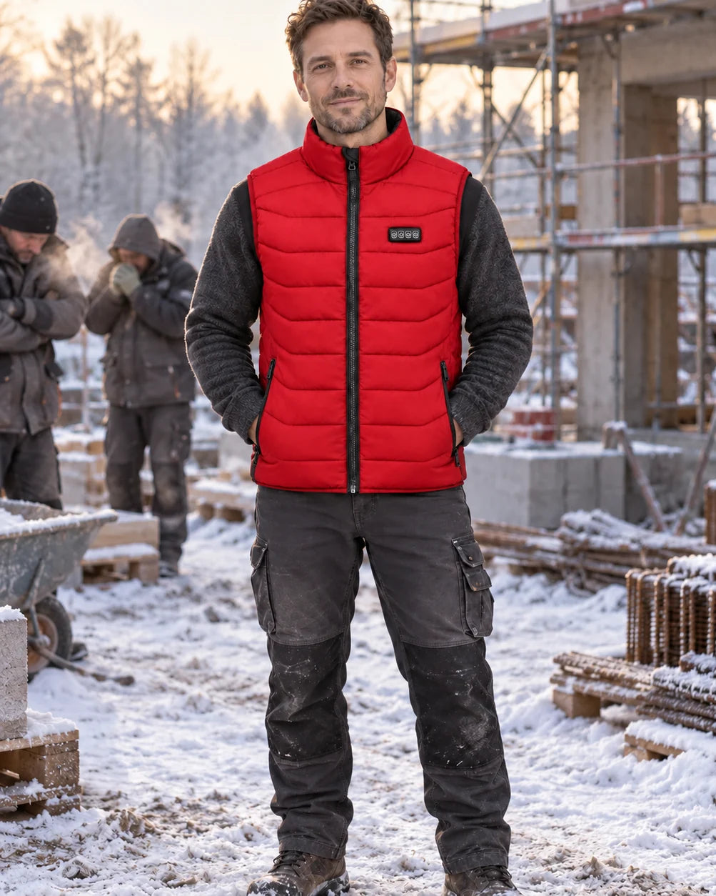 PyreFit Aurina in Rot – Winteralltag