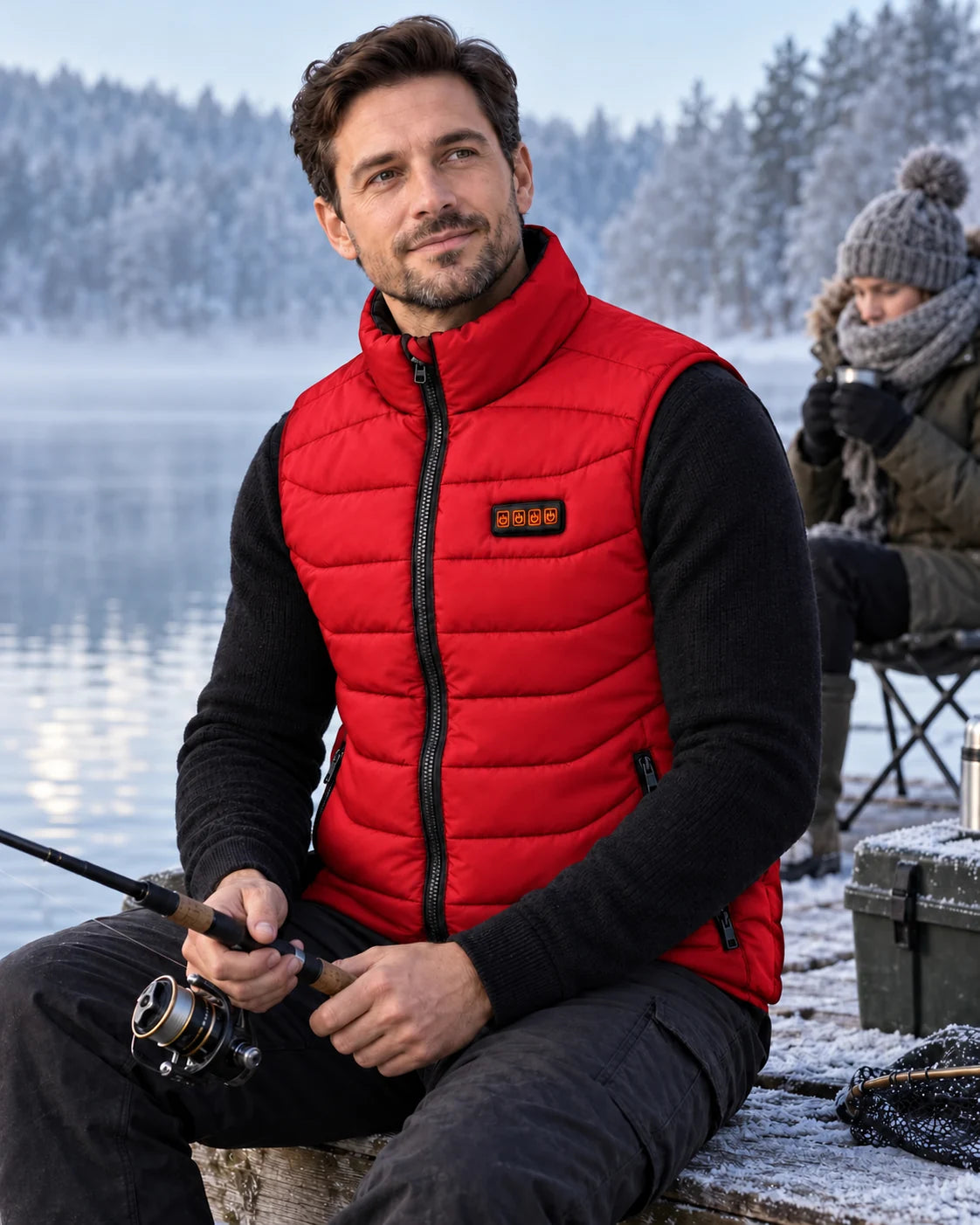 PyreFit Aurina in Rot – Winteralltag