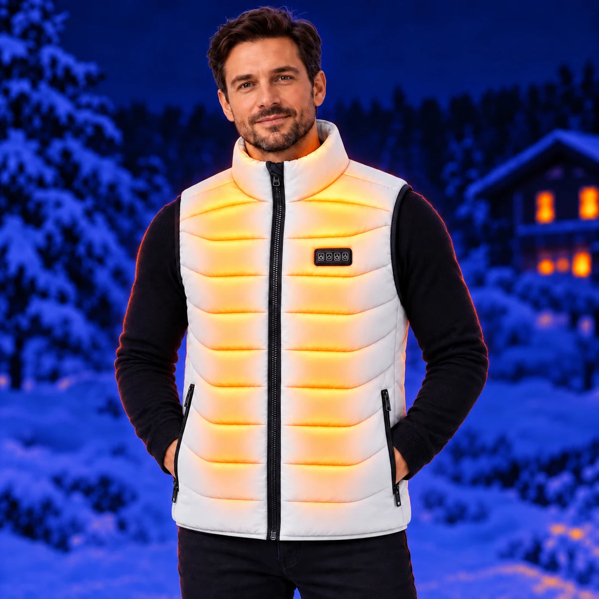 PyreFit Aurina in Weiß – Wärme im Winter