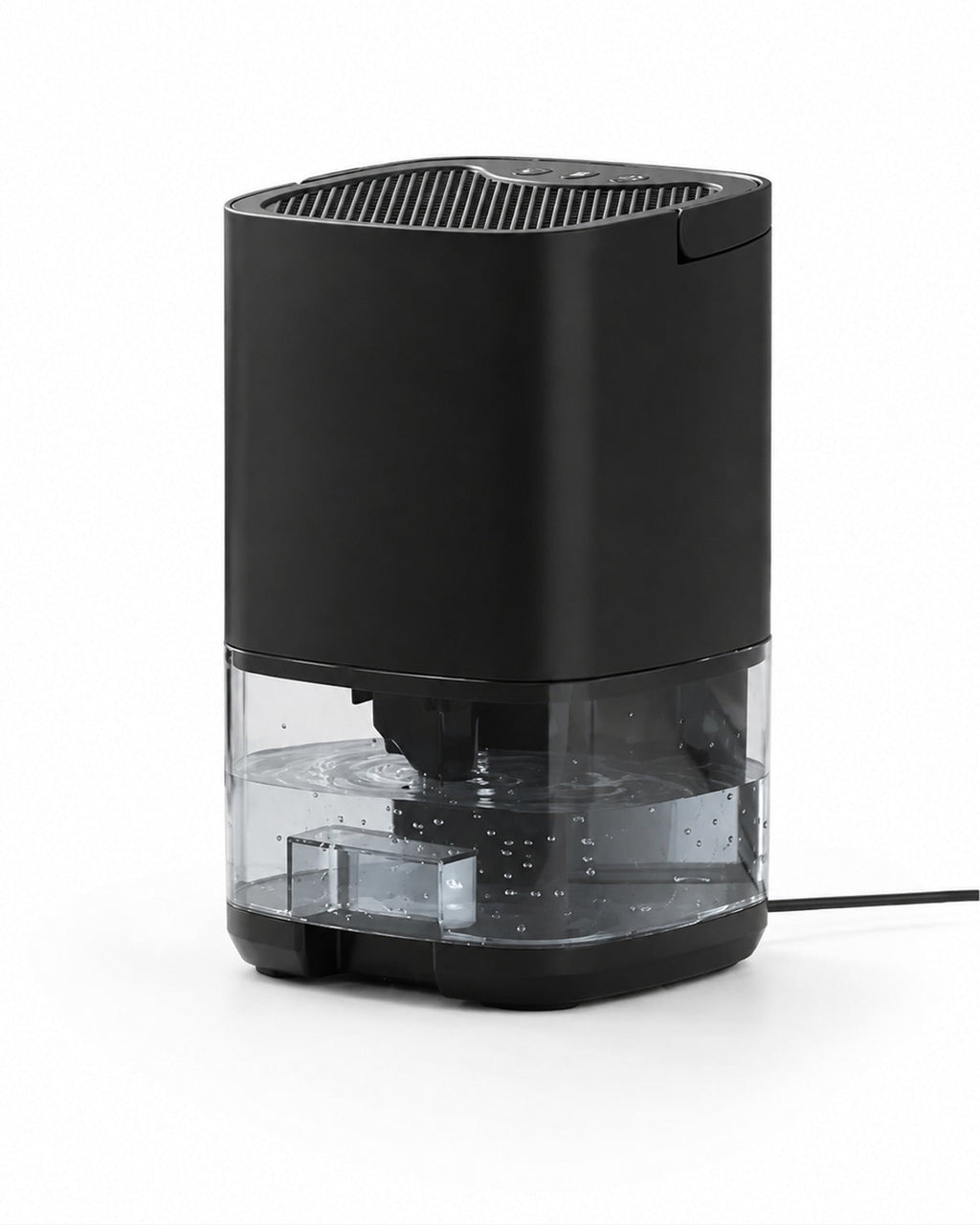 Mini-Luftentfeuchter mit 1-Liter-Wassertank – Schwarz – Produktansicht 1