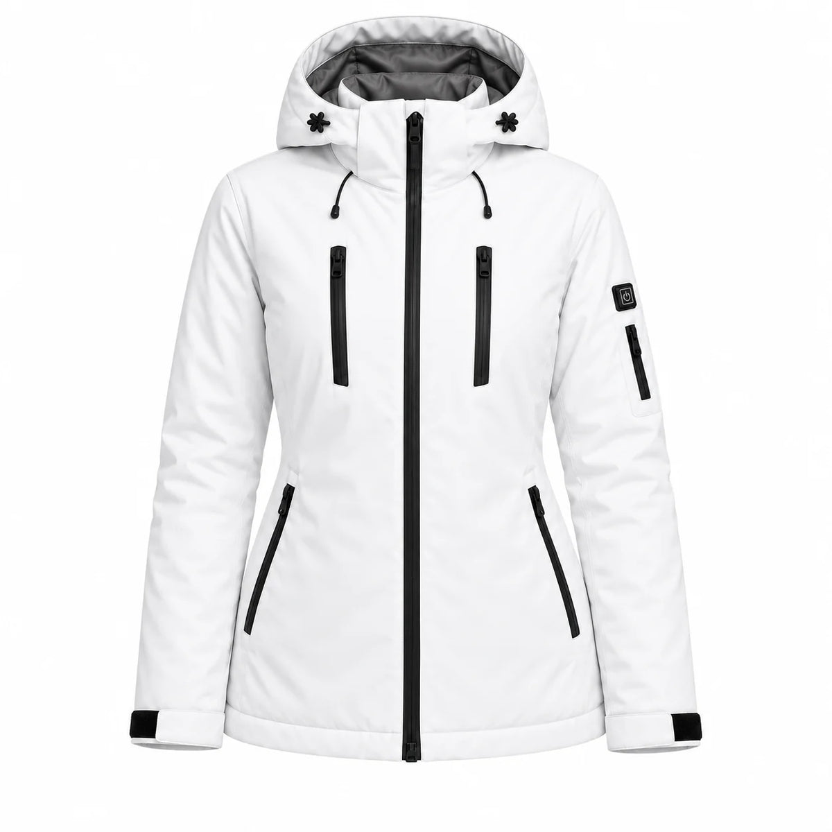 Beheizbarer Damenparka PyreFit Glacio, Produktansicht ohne Model