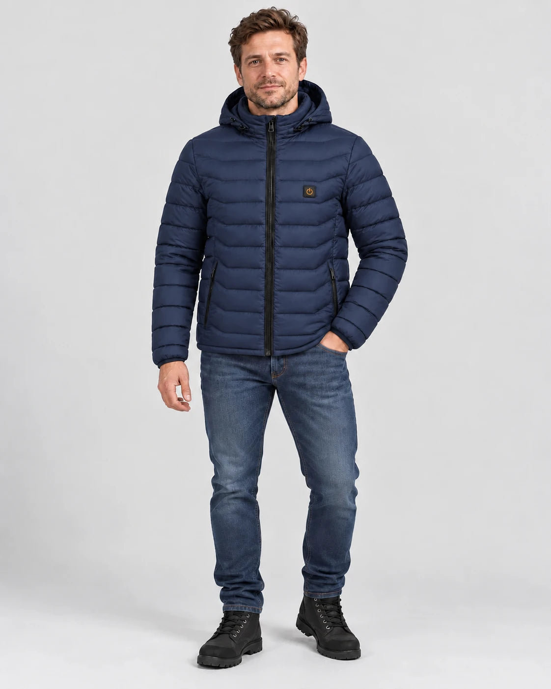 PyreFit Rangor in Marineblau – Ganzkörperansicht
