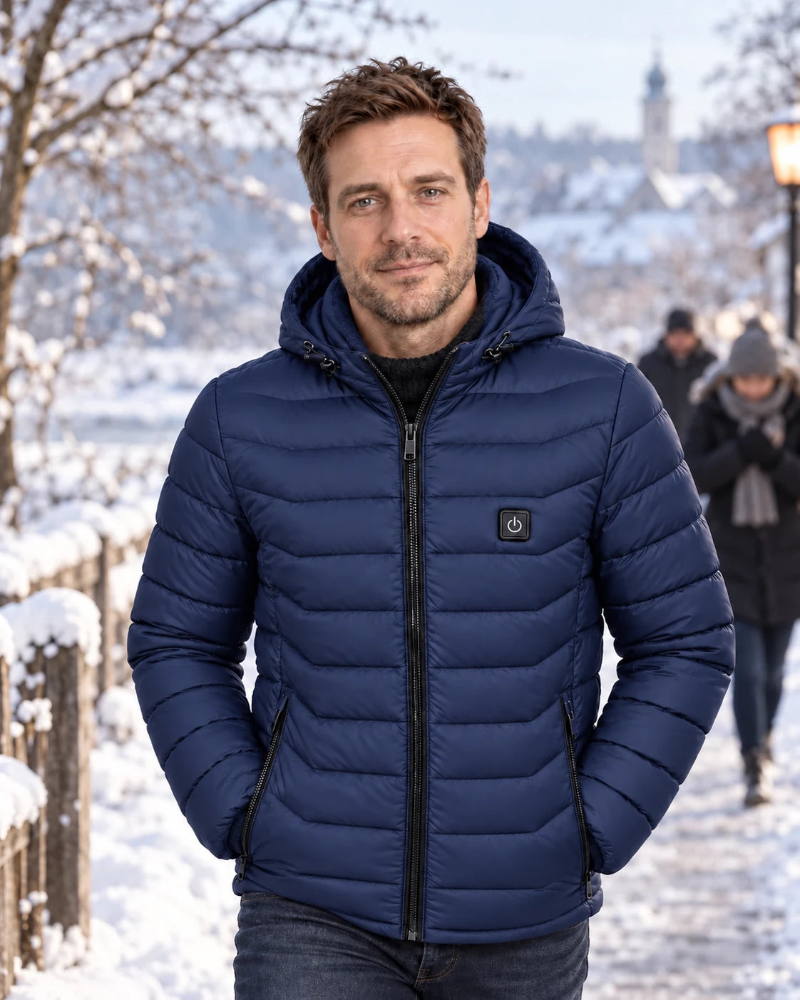 PyreFit Rangor in Marineblau – Winteralltag
