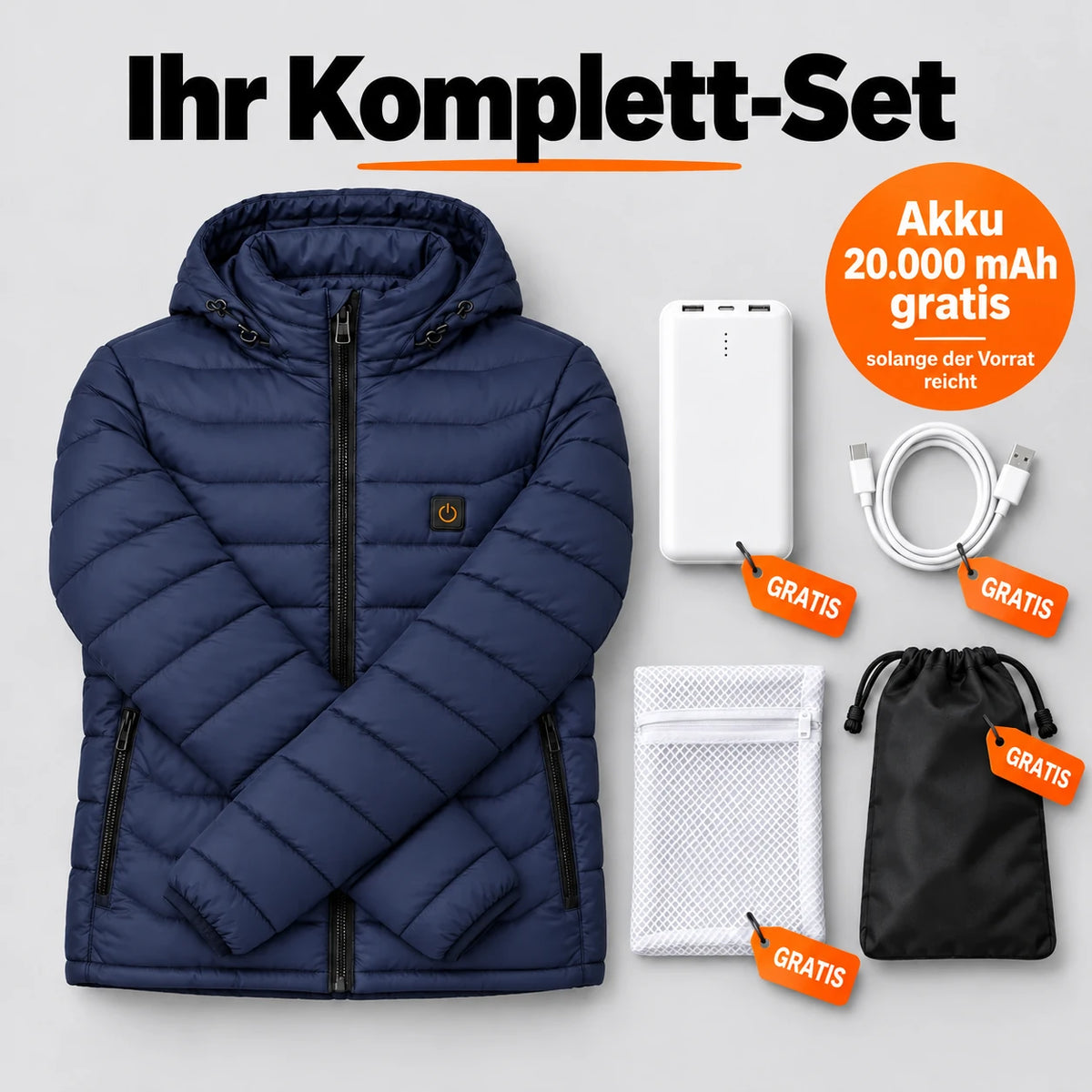 PyreFit Rangor in Marineblau – Komplett-Set