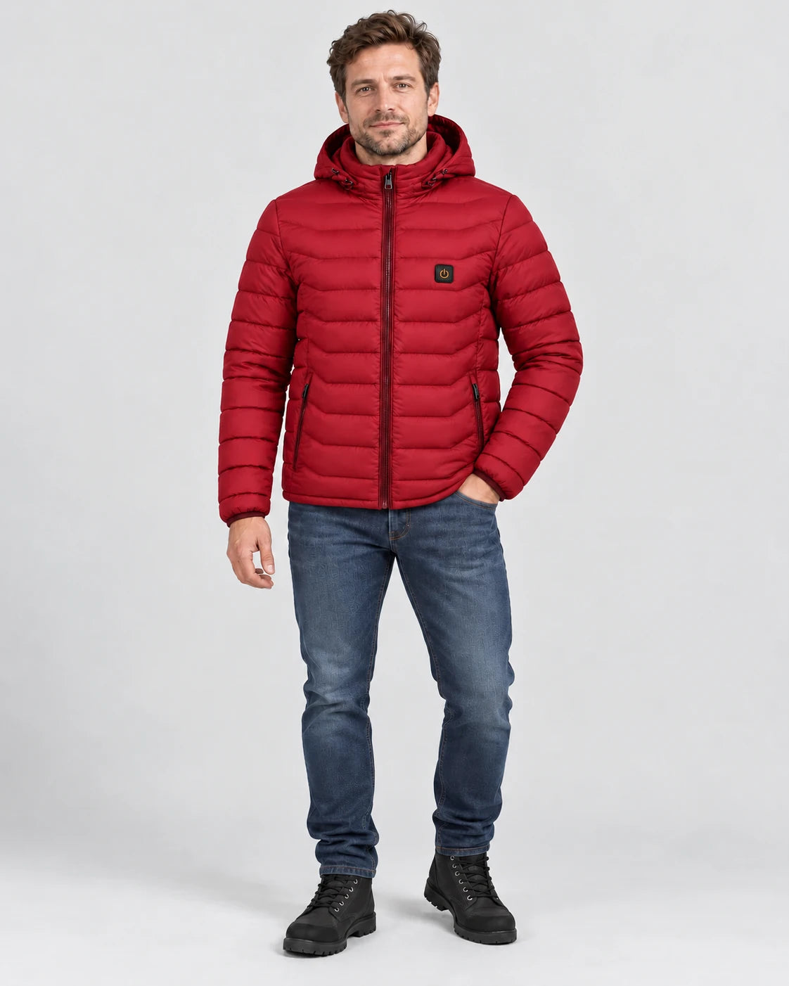 PyreFit Rangor in Rot – Ganzkörperansicht