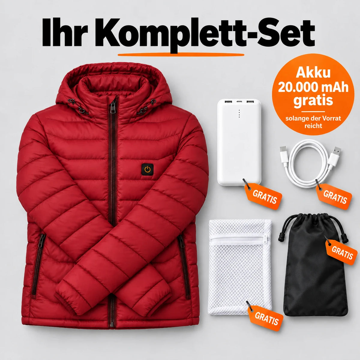 PyreFit Rangor in Rot – Komplett-Set