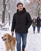 PyreFit Regaro in Schwarz – Winteralltag