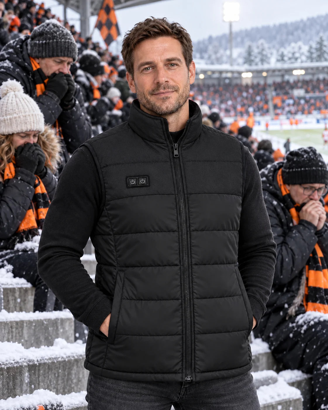 PyreFit Rundor in Schwarz – Winteralltag