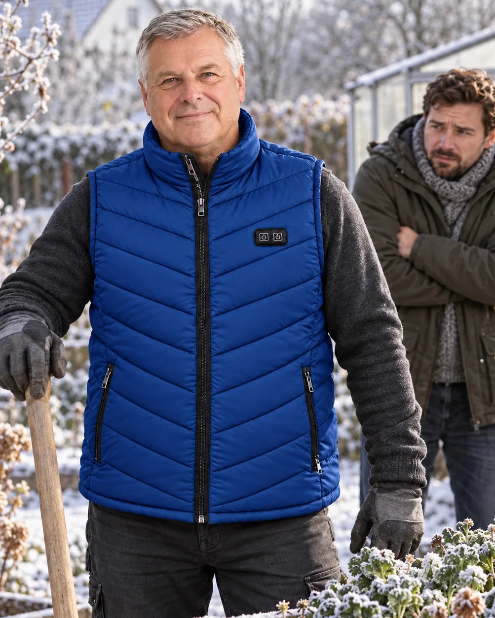 PyreFit Schattor in Blau – Winteralltag