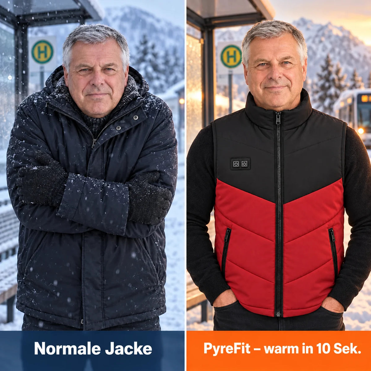 PyreFit Sherpor in Rot – Vergleich