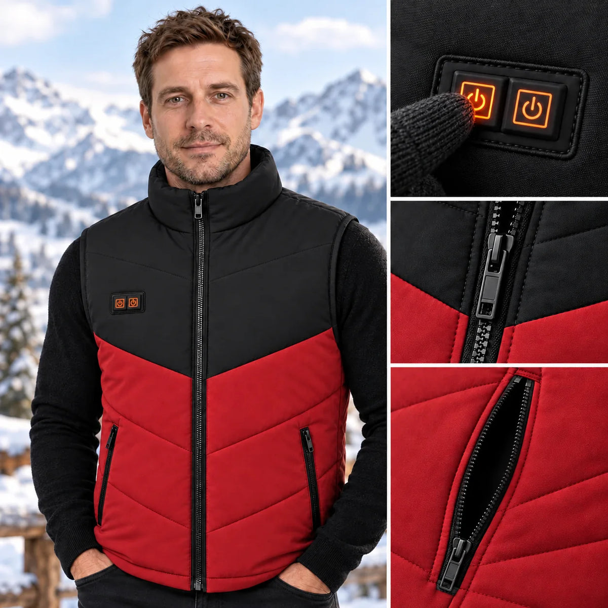 PyreFit Sherpor in Rot – Bedienung im Detail