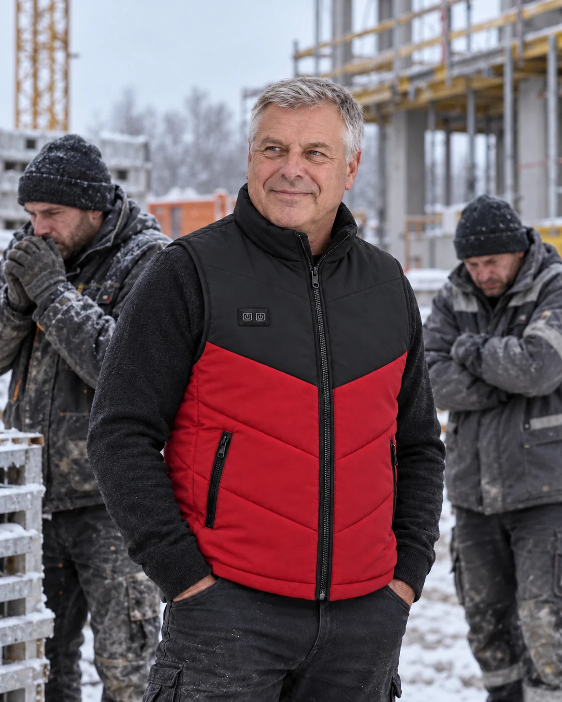 PyreFit Sherpor in Rot – Winteralltag