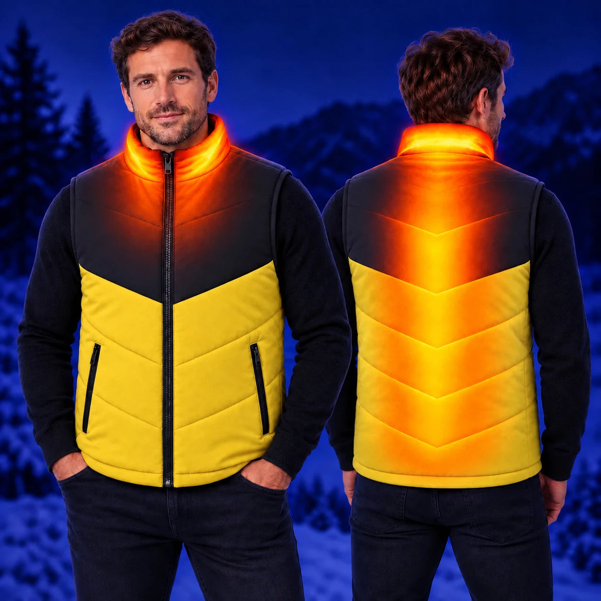 PyreFit Sherpor in Gelb – Wärme im Winter