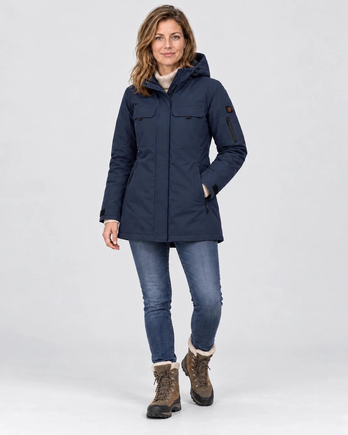 PyreFit Terrano in Marineblau – Ganzkörperansicht