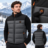 Beheizbare Unisex-Weste PyreFit Trailon, Bedienknopf im Detail