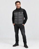 Beheizbare Unisex-Weste PyreFit Trailon, Ganzkörperansicht