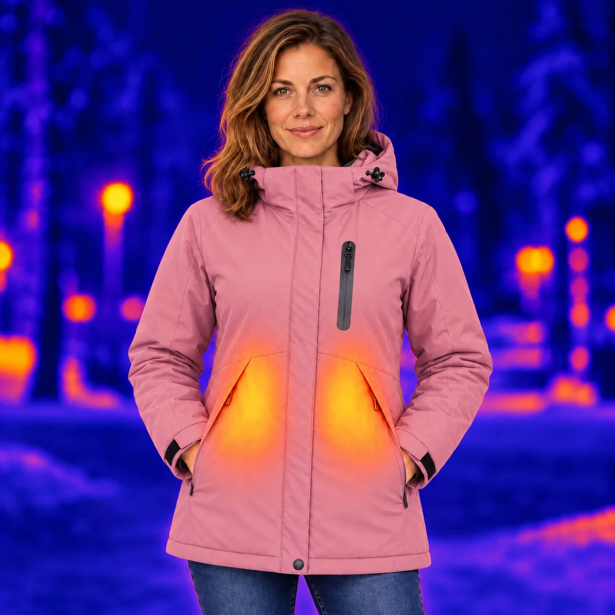PyreFit Traverso in Rosa – Wärme im Winter