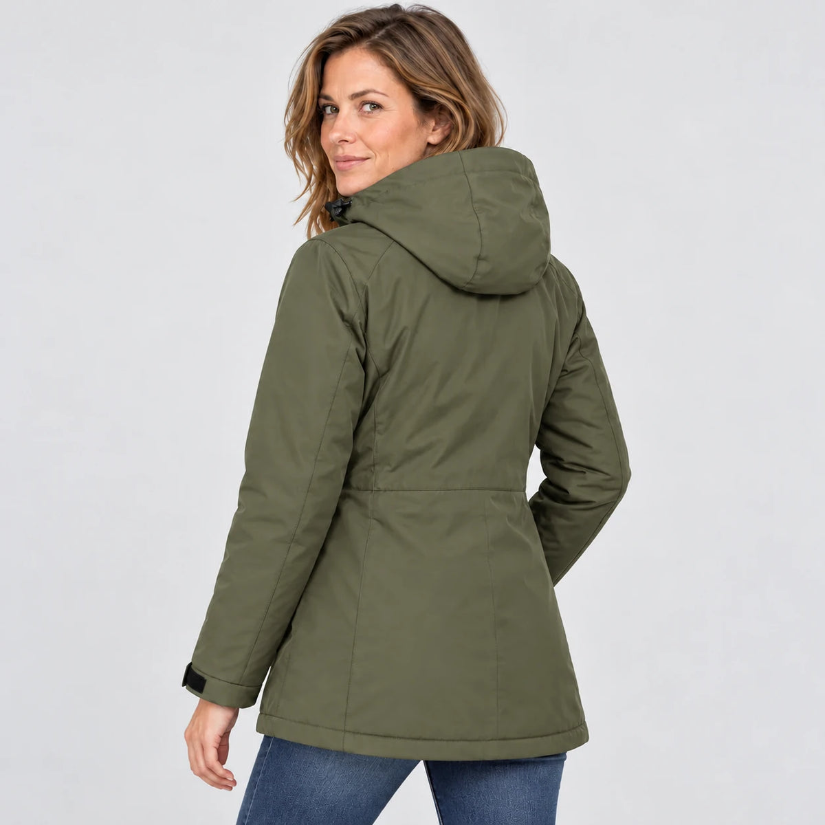 PyreFit Traverso in Khaki – Rückansicht