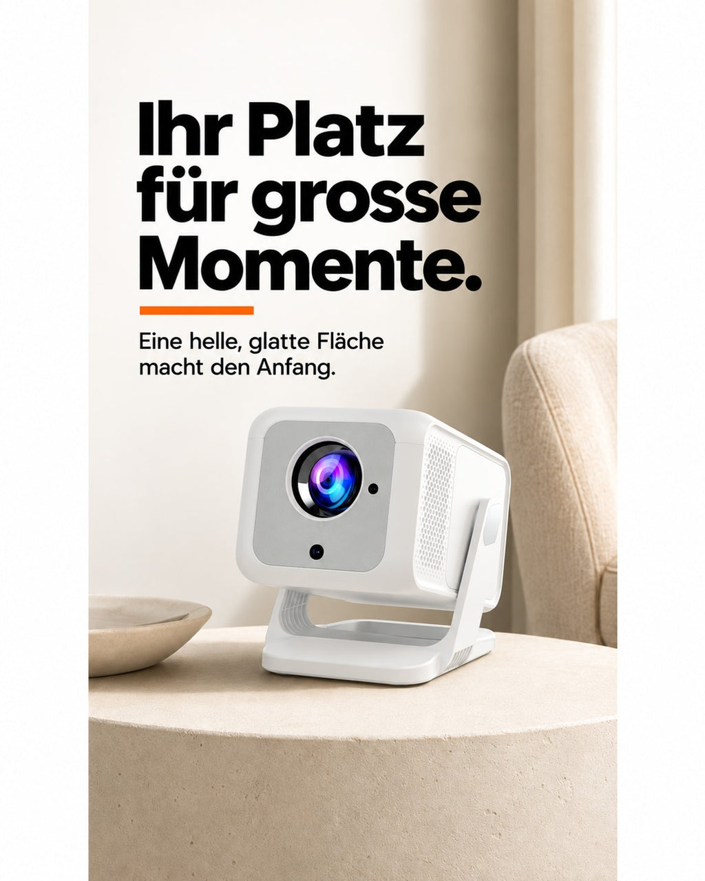 Mini Beamer – Ihr Platz für grosse Momente.