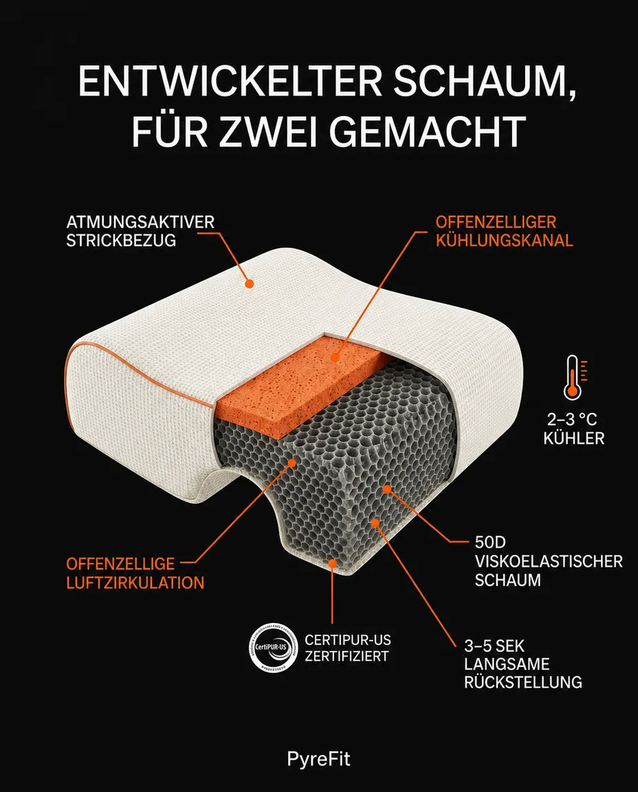 Partnerkissen mit Armaussparung – bequemes Kuscheln ohne eingeschlafenen Arm – Produktbild 12