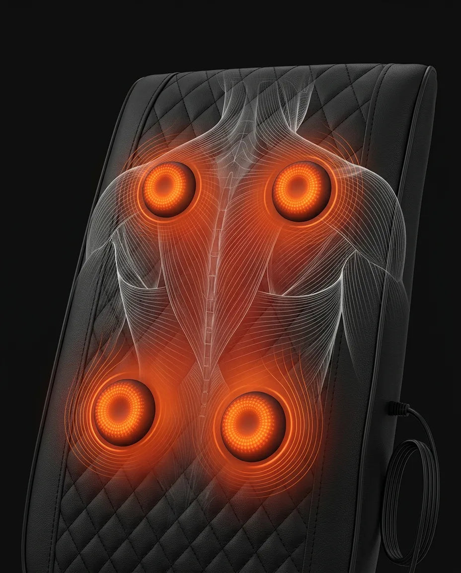 Nackenmassagegerät mit Wärme und Shiatsu-Knetfunktion – für Nacken, Rücken und Beine – Produktbild 13