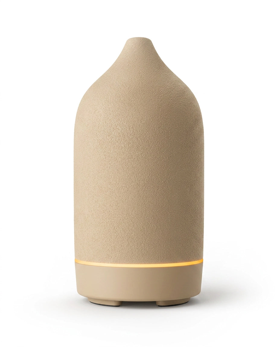 Aroma Diffuser aus Keramik – leise Ultraschall-Vernebelung für ätherische Öle – Produktbild 7