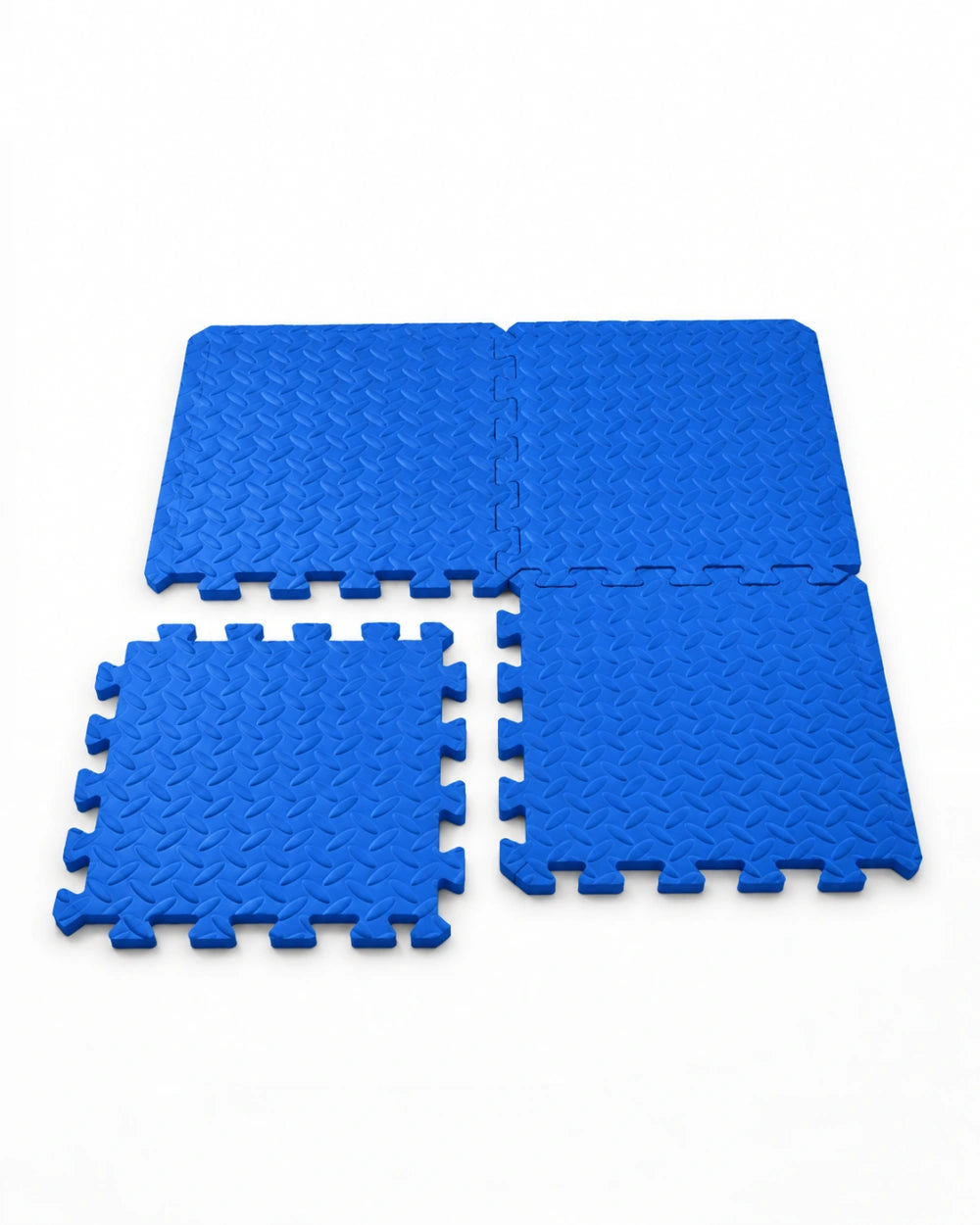 EVA-Puzzlematte in Blau – ineinandergreifende Schaumstoffplatten